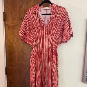 Anthropologie the Tobie Shirt Dress by Exquise PL